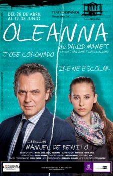 Manuel de Benito dirige en Madrid el nuevo montaje de "Oleanna"