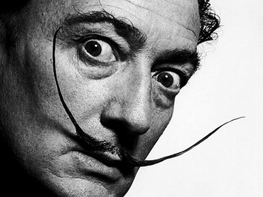 Imagen del cartel de "Dalí: A Retrospective"