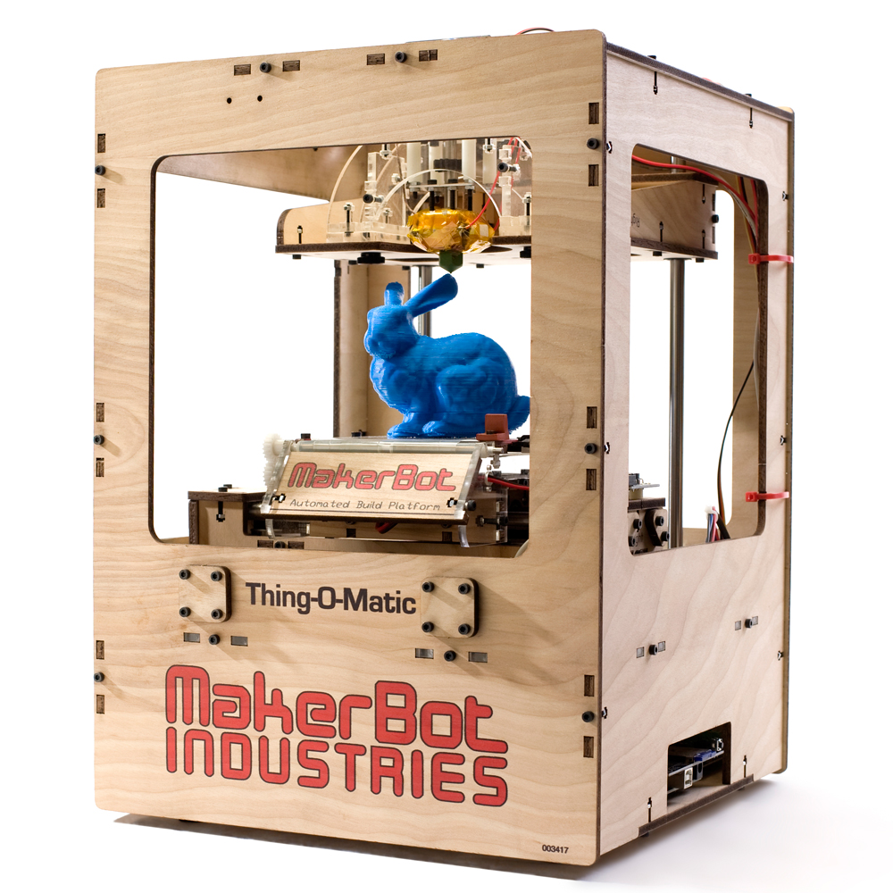 "Makerbot"/ Photo Credits: Bre Pettis, Adam Mayer and Zach "Hoeker" Smith, Makerbot Industries.