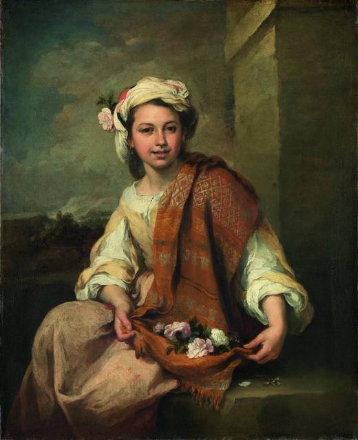 "Primavera" ("La Florista", 1665-1670, Dulwich Picture Gallery de Londres)