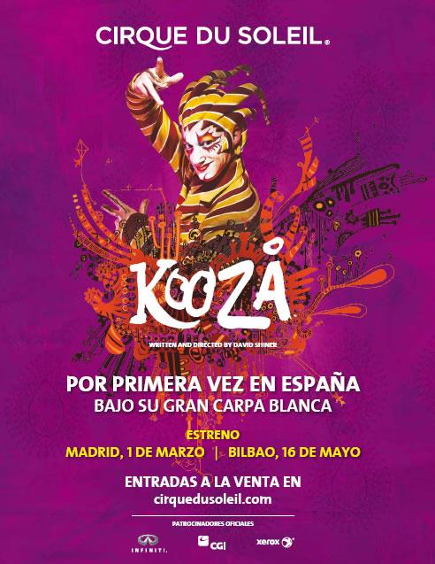 La compañía estrena en Madrid su espectáculo "Kooza"